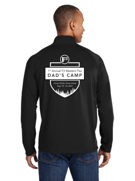 F3 Western Pax 1st Annual Dads Camp Pre-Order September 2021