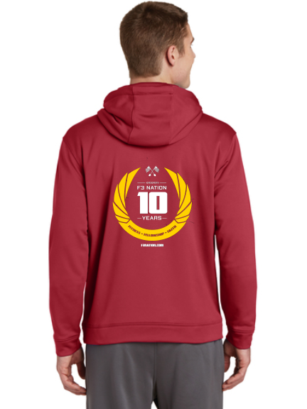 F3 10th Anniversary Sport-Tek Hoodie Pre-Order November 2021
