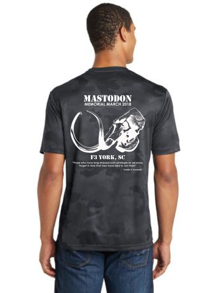 F3 Mastodon Memorial March 2018 Pre-Order