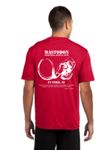 F3 Mastodon Memorial March 2018 Pre-Order