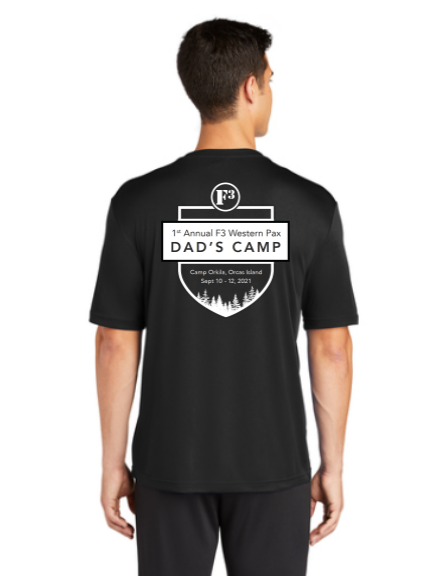 F3 Western Pax 1st Annual Dads Camp Pre-Order September 2021