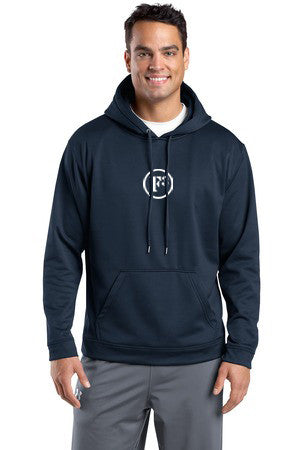Navy Sport-Wick Fleece Hooded Pullover
