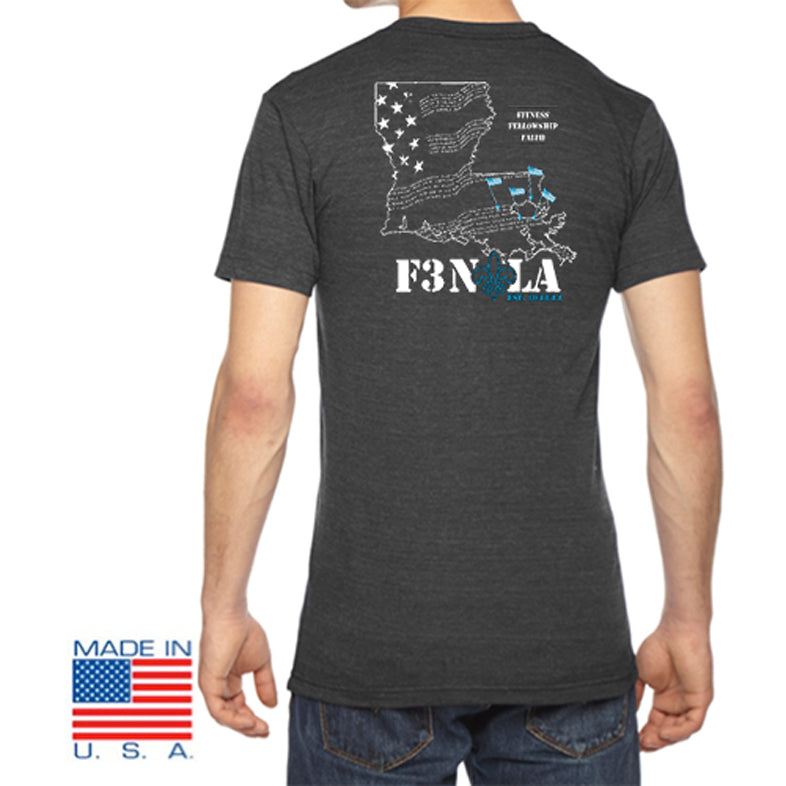 F3 NOLA Flag Shirts Pre-Order
