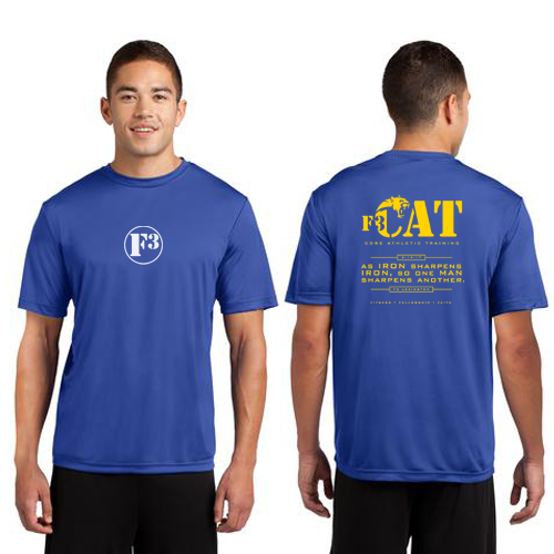 F3 Cat Shirt - Gold Print Pre-Order