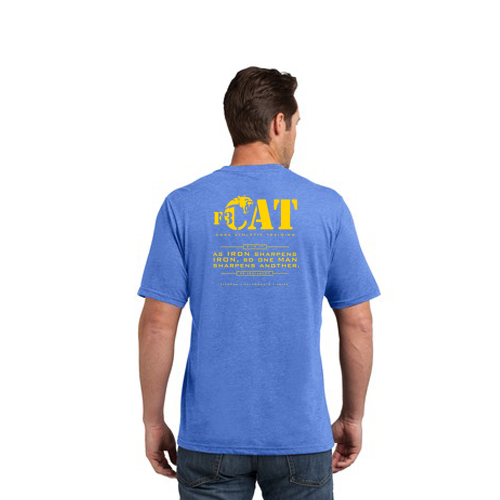 F3 Cat Shirt - Gold Print Pre-Order
