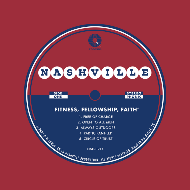 F3 Nashville Records (Blue & White) Pre-Order October 2022