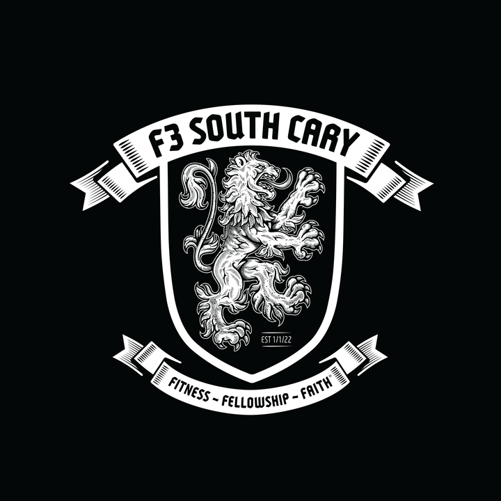 F3 South Cary Shield Logo Pre-Order June 2023