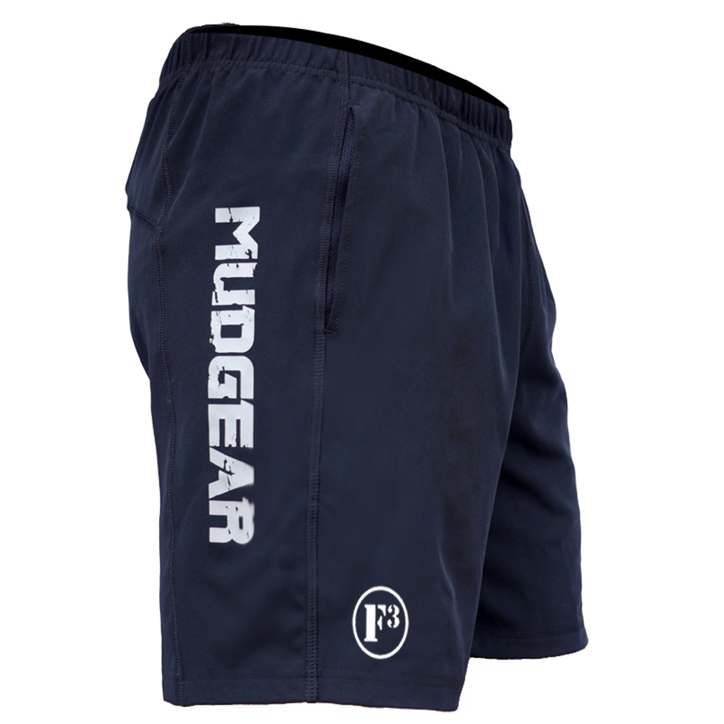 F3 MudGear Men's Freestyle Shorts (Black)