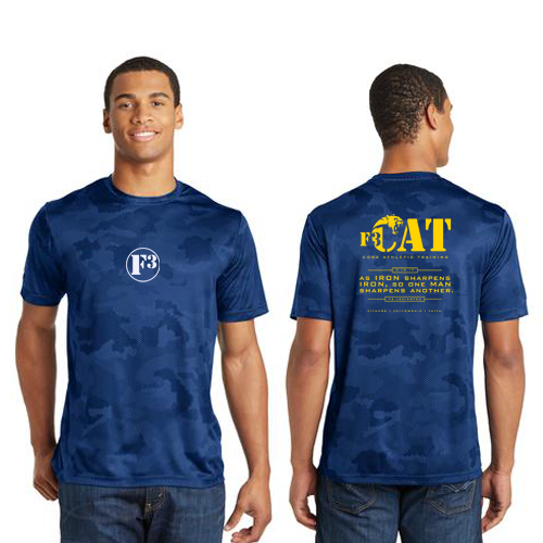 F3 Cat Shirt - Gold Print Pre-Order