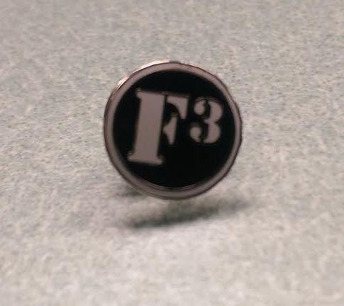 F3 Lapel Pin